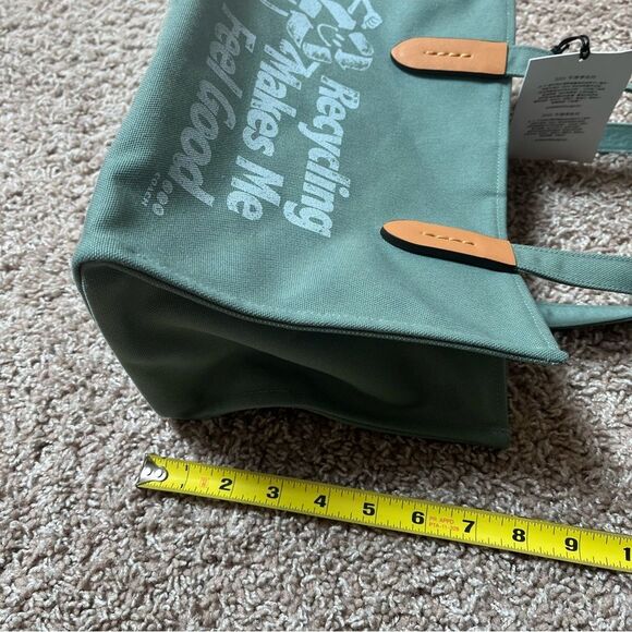 Coach Recycling Makes Me Feel Good Tote 30 Bag - Picture 14 of 15